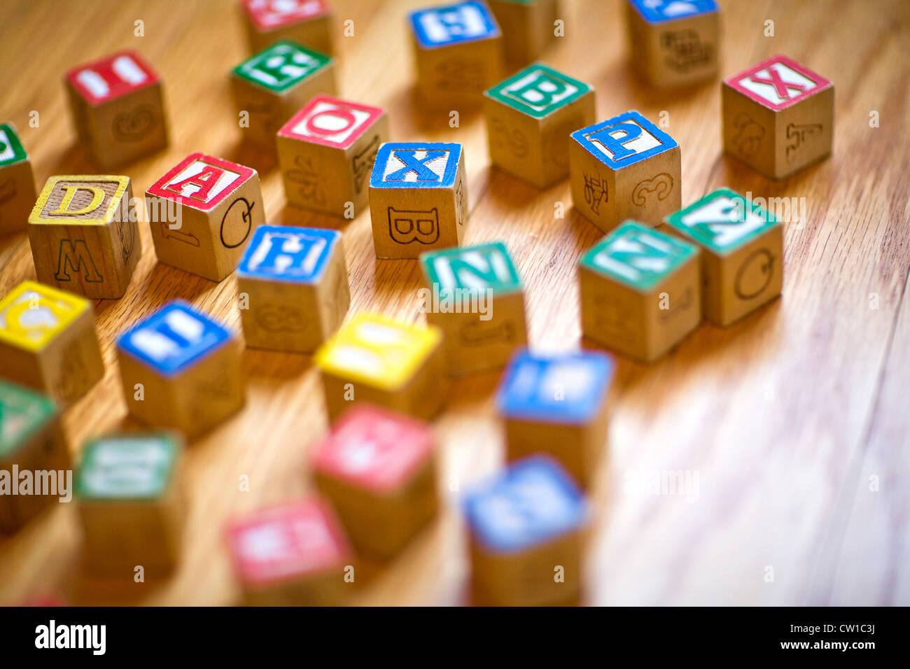 Ancora la vita di blocchi di costruzione Foto Stock