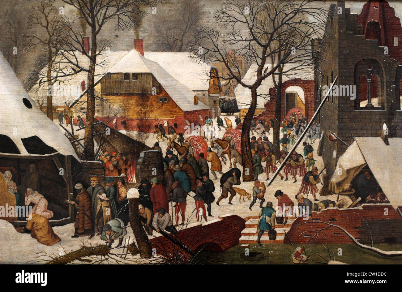 Pieter Bruegel II. . Musee Royaux des Beaux Arts di Bruseels, Belgio Foto Stock