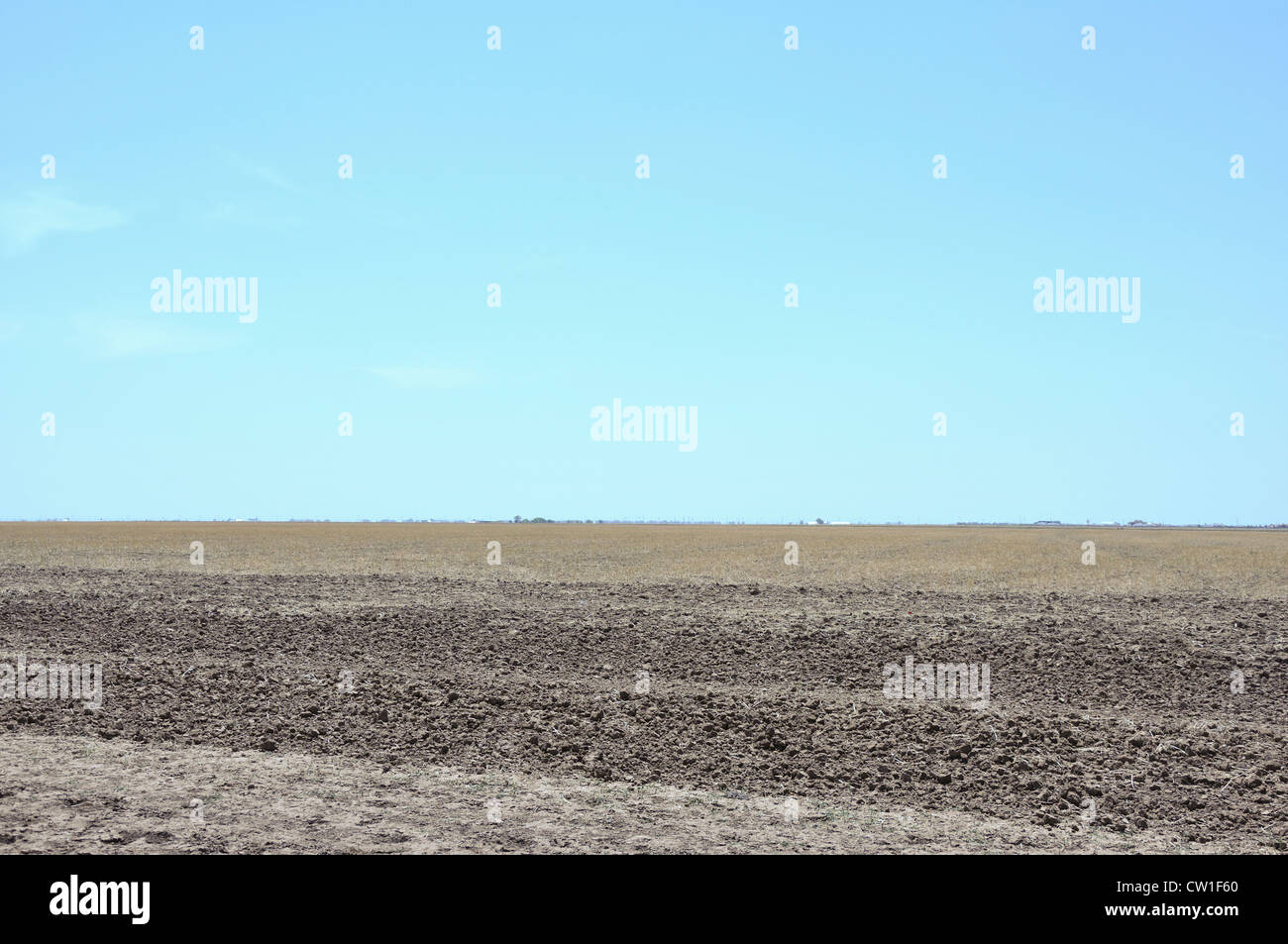 Texas terreni agricoli vicino a Amarillo, STATI UNITI D'AMERICA Foto Stock