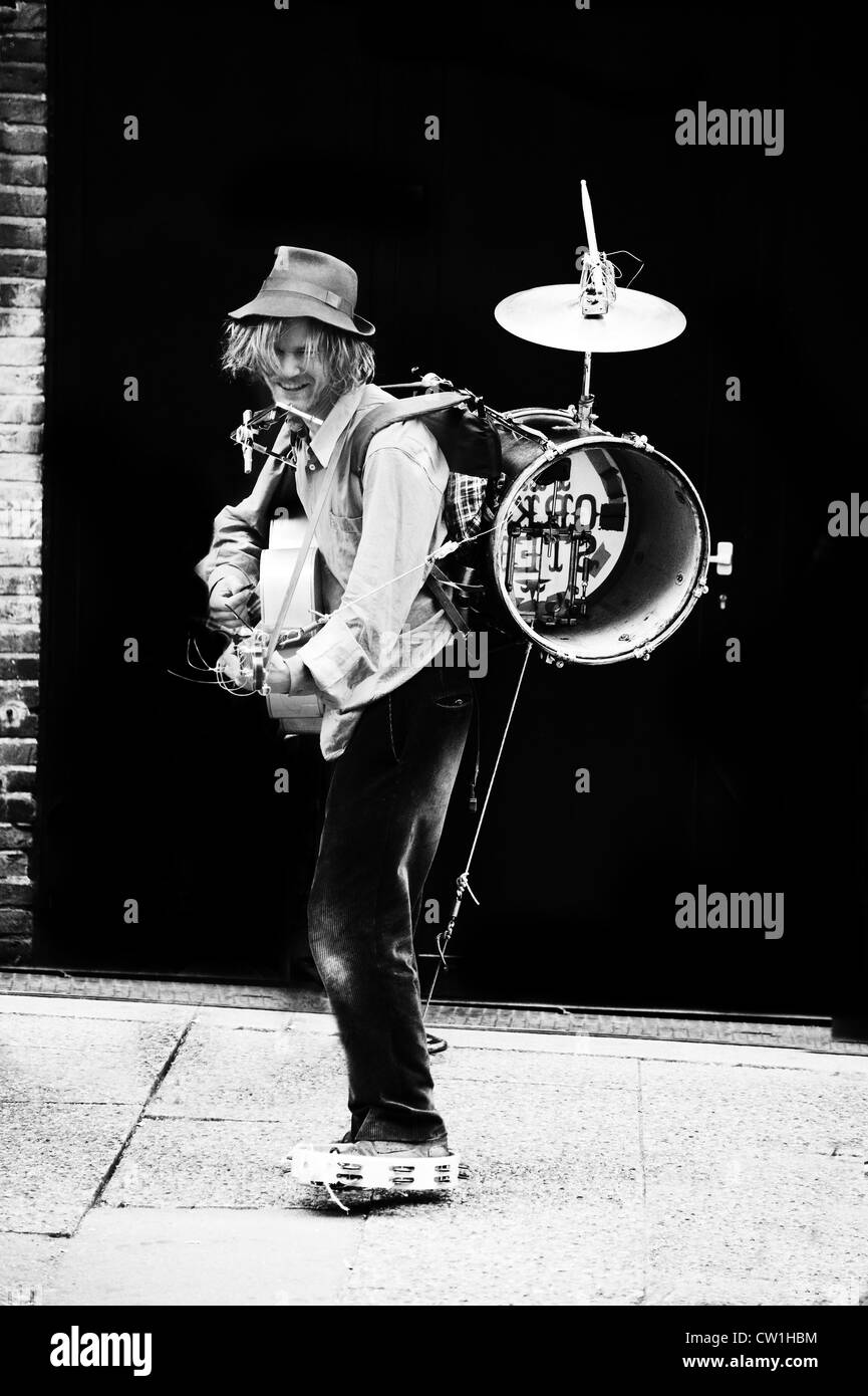 Una band di uomo Foto Stock