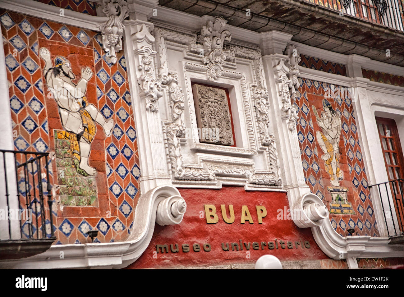 Casa de los Muñecos in Puebla, Messico Foto Stock