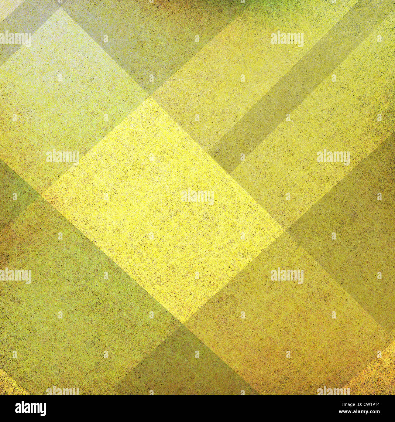 Il giallo e il nero lo sfondo con pergamena grunge texture in blocco astratta plaid il layout di progettazione Foto Stock
