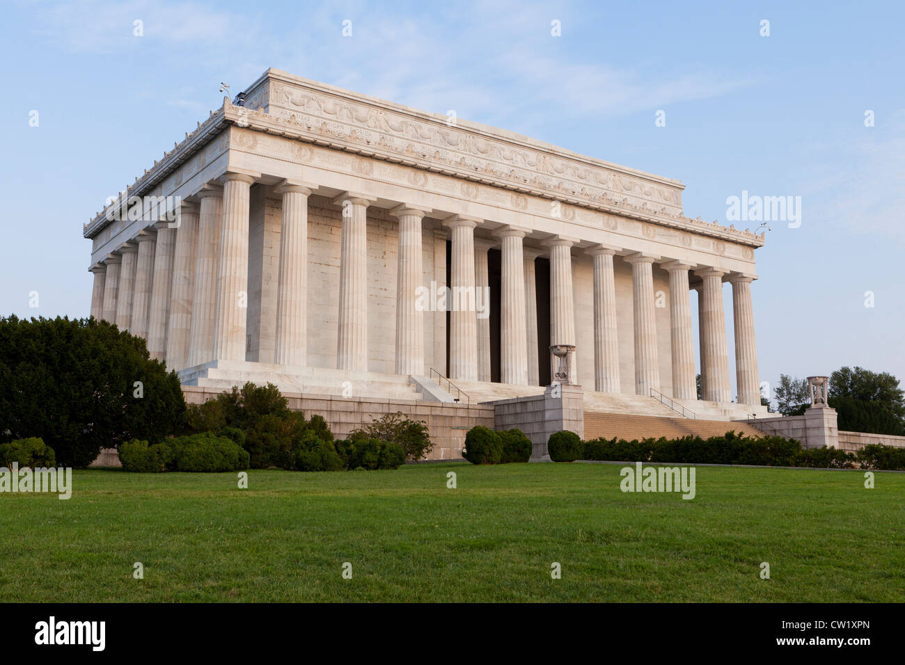 Lincoln Memorial - Washington DC, Stati Uniti d'America Foto Stock