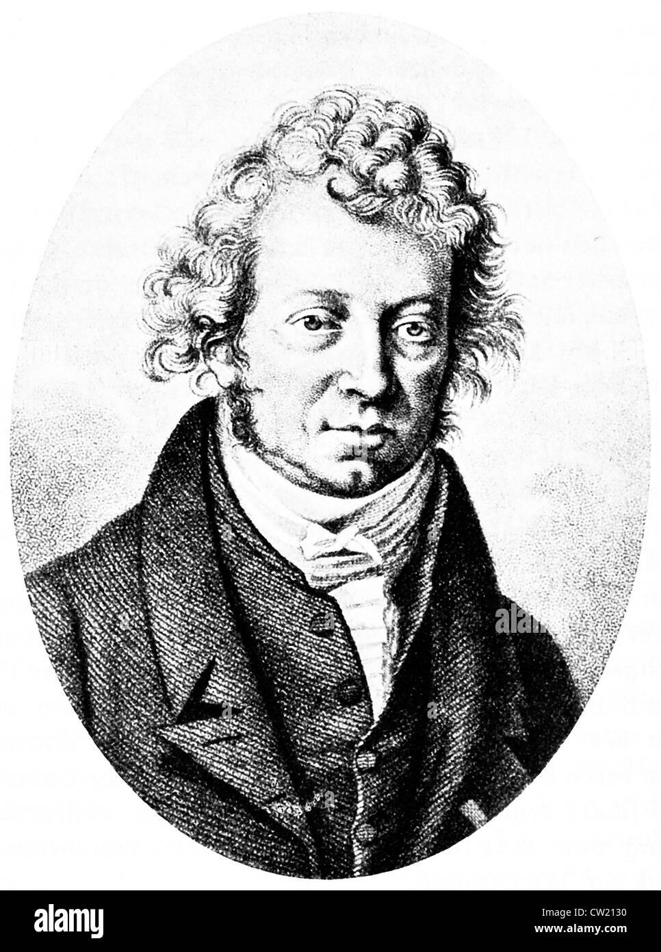 André Marie Ampere Foto Stock