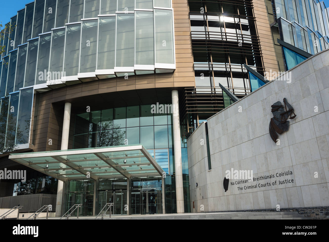 Giudici penali di giustizia, Dublino Repubblica di Irlanda. Foto Stock