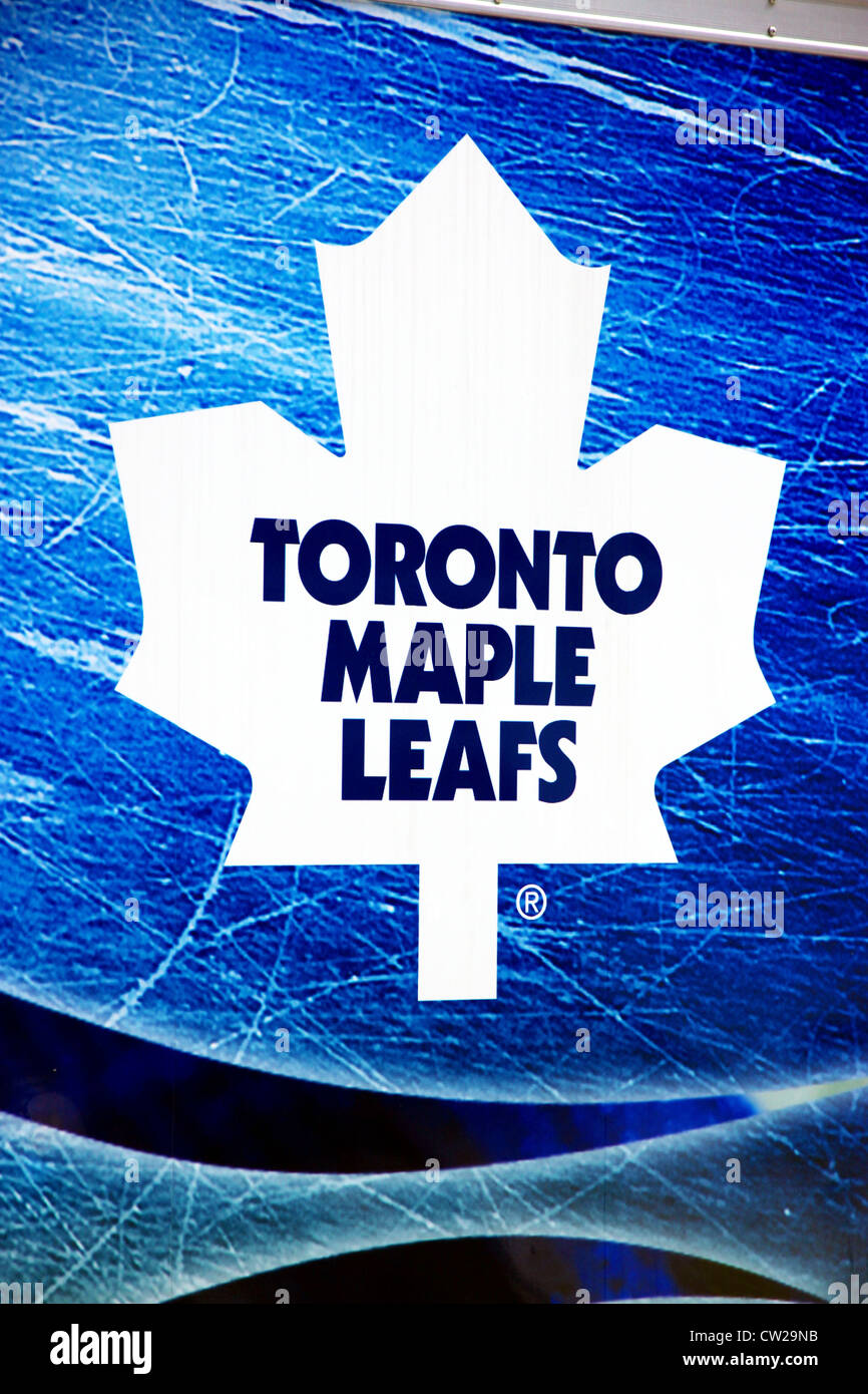 Toronto Maple Leaf Logo Foto Stock