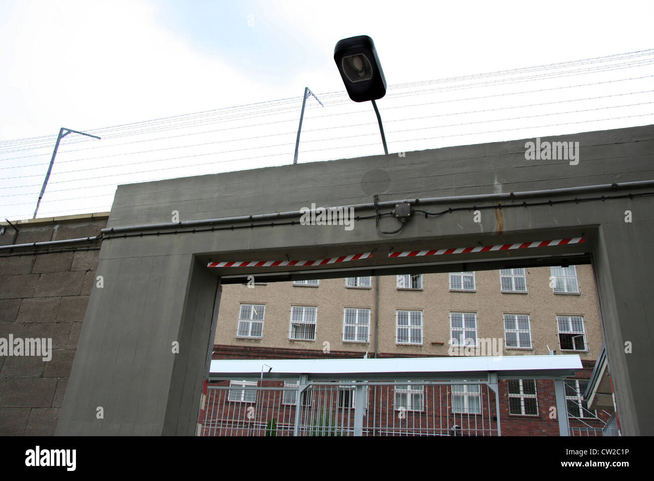 Berlin prigione Stasi Hohenschoenhausen Foto Stock