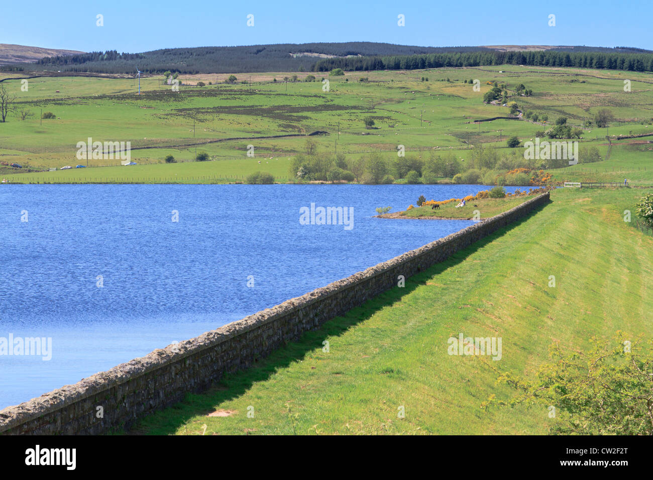 A nord il terzo serbatoio Foto Stock
