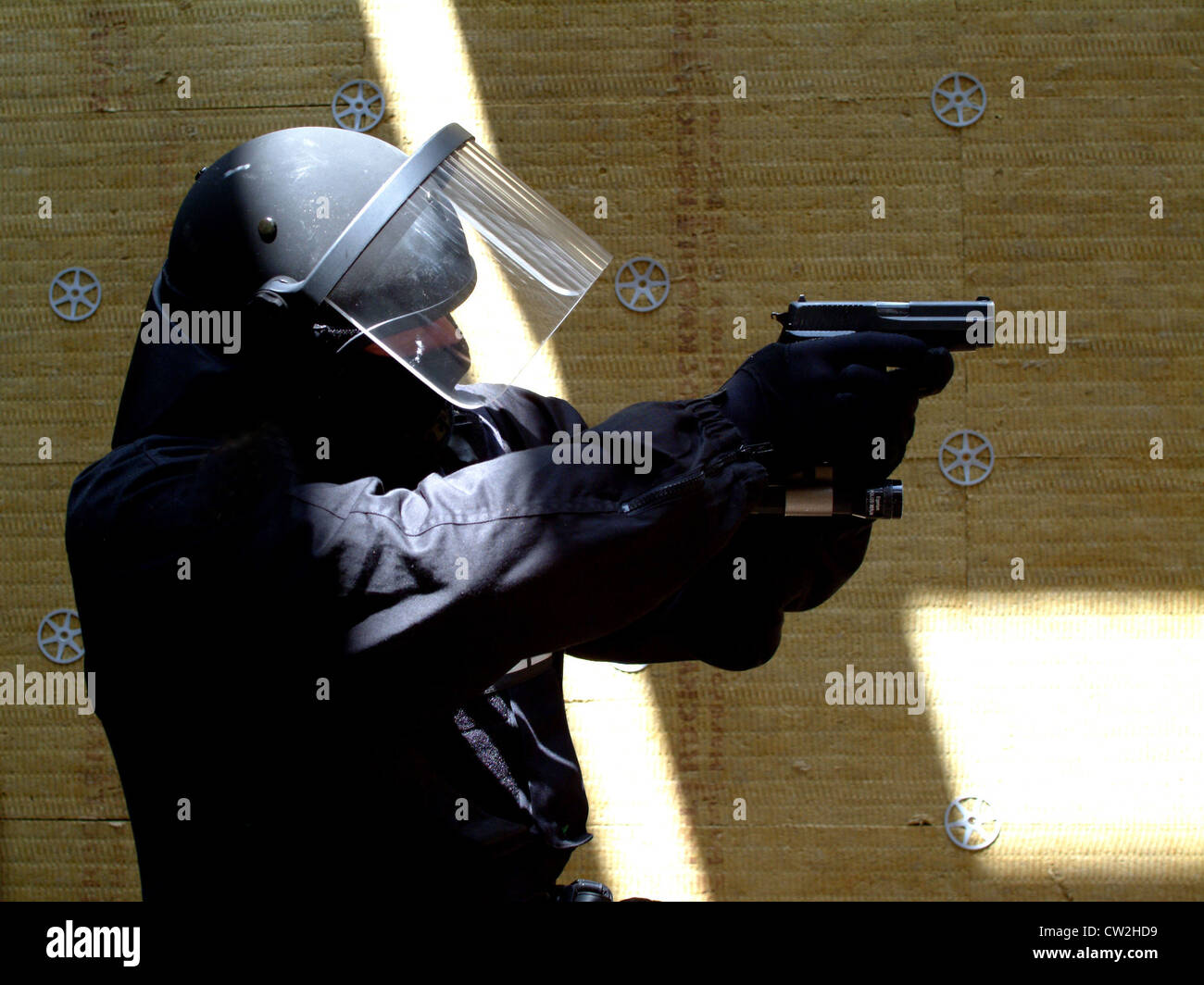 Squadra SWAT Foto Stock