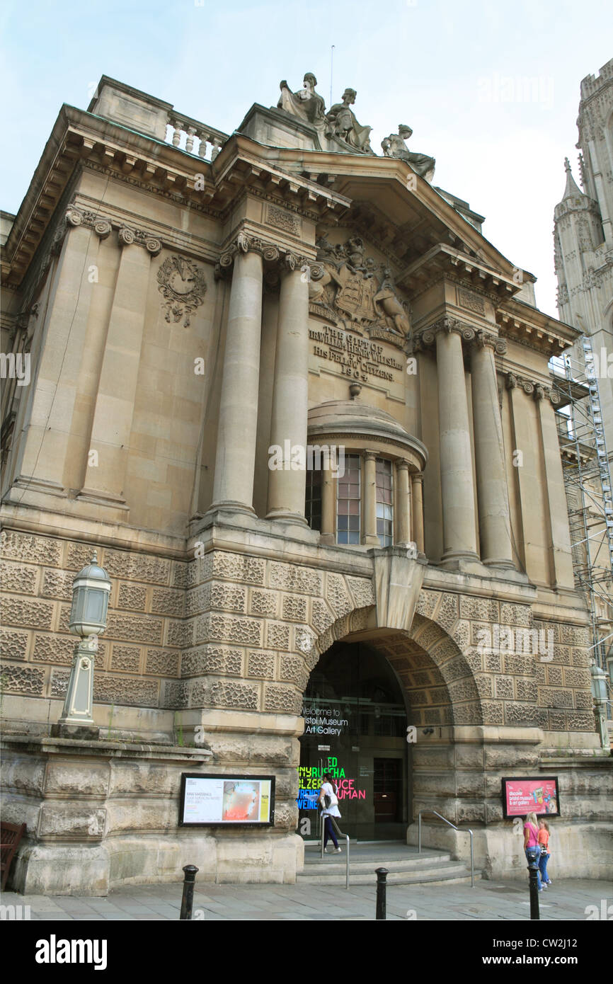 Bristol City Museum & Art Gallery, Strada della Regina, Inghilterra, Gran Bretagna, Regno Unito, Gran Bretagna, Europa Foto Stock