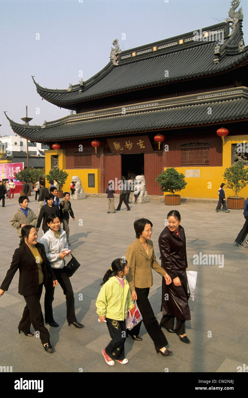 Cina provincia dello Jiangsu Suzhou Tempio del mistero Foto Stock