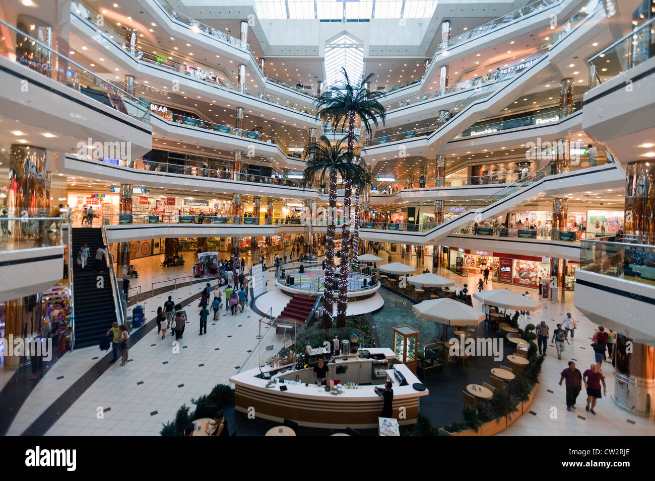 Istanbul Cevahir Shopping Centre Foto Stock