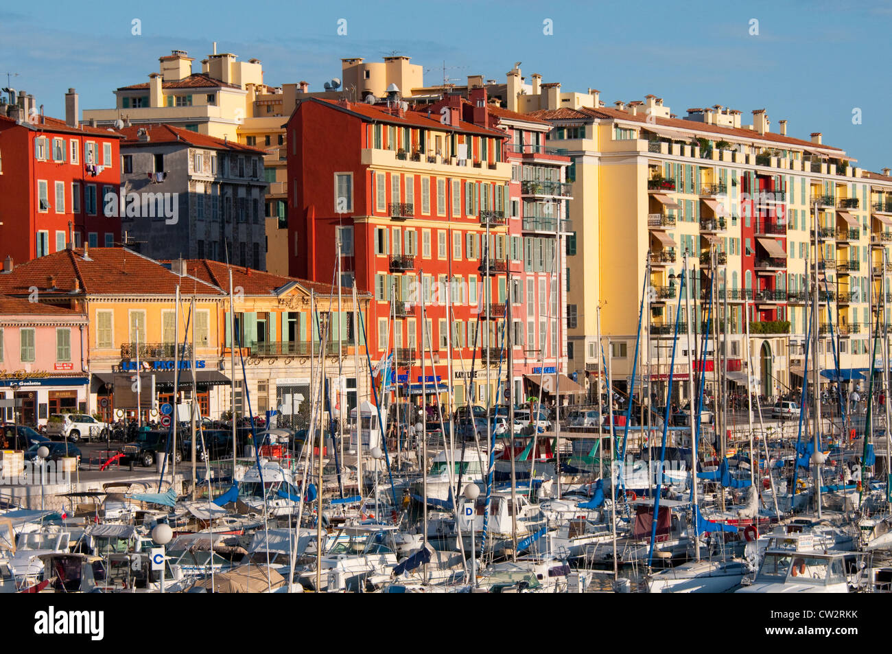 Porta Vecchia Nizza Costa Azzurra Francia Foto Stock