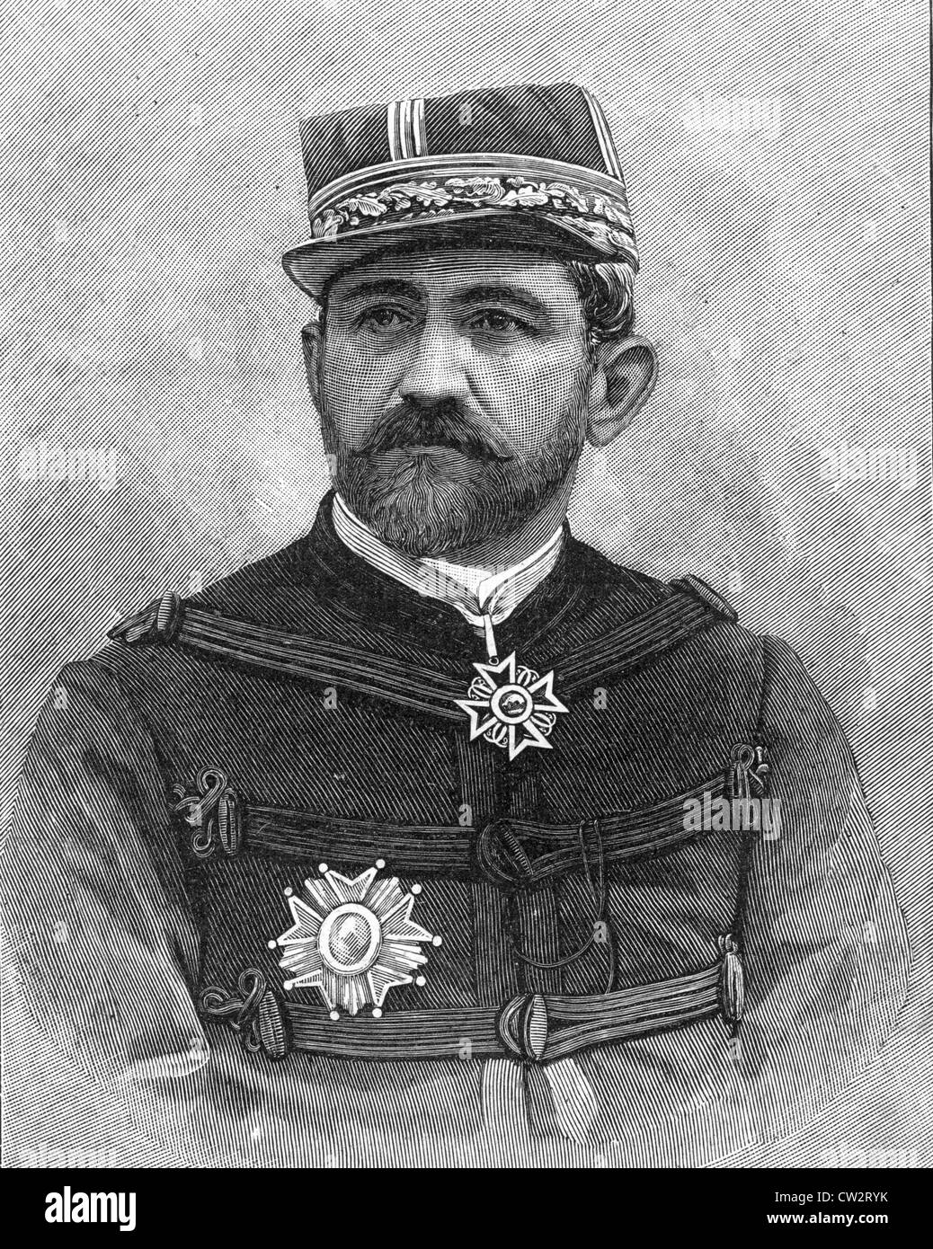 GEORGES ERNEST BOULANGER (1837-1891) francese generale e uomo politico rivoluzionario Foto Stock