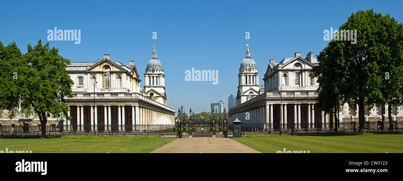 Old Royal Naval College di Greenwich, Londra, domenica 27 maggio, 2012. Foto Stock