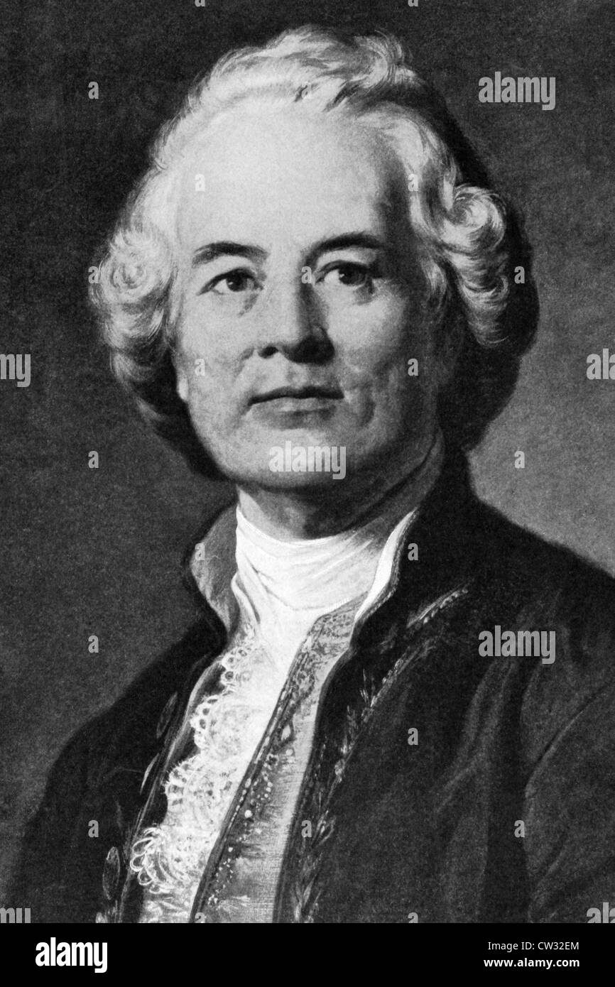 Christoph Willibald Gluck (1714-1787) su incisione dal 1908. Opera tedesca compositore degli inizi del periodo classico. Foto Stock