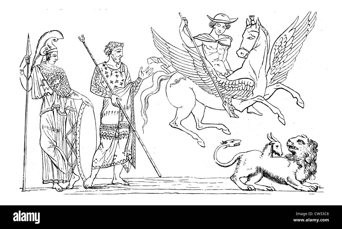Hero bellerophon Foto Stock