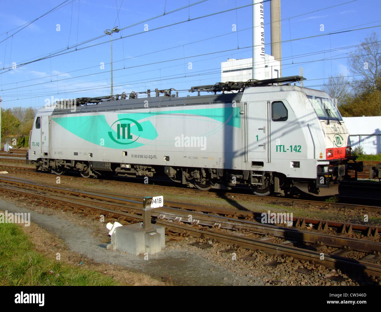 ITL 91 80 6186 142-6 D-ITL Foto Stock