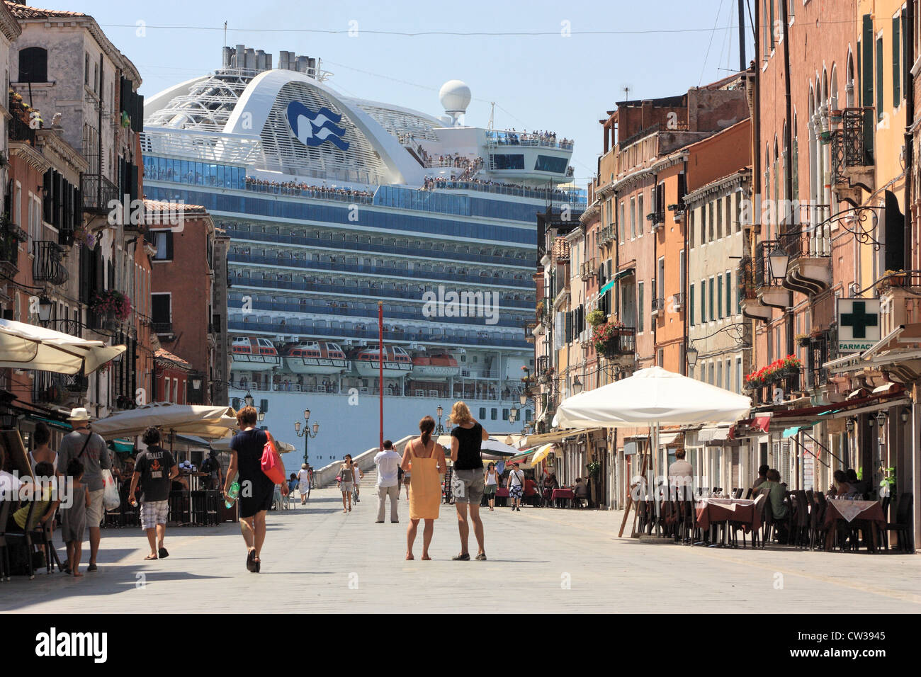 Nave da crociera Crown Princess Foto Stock