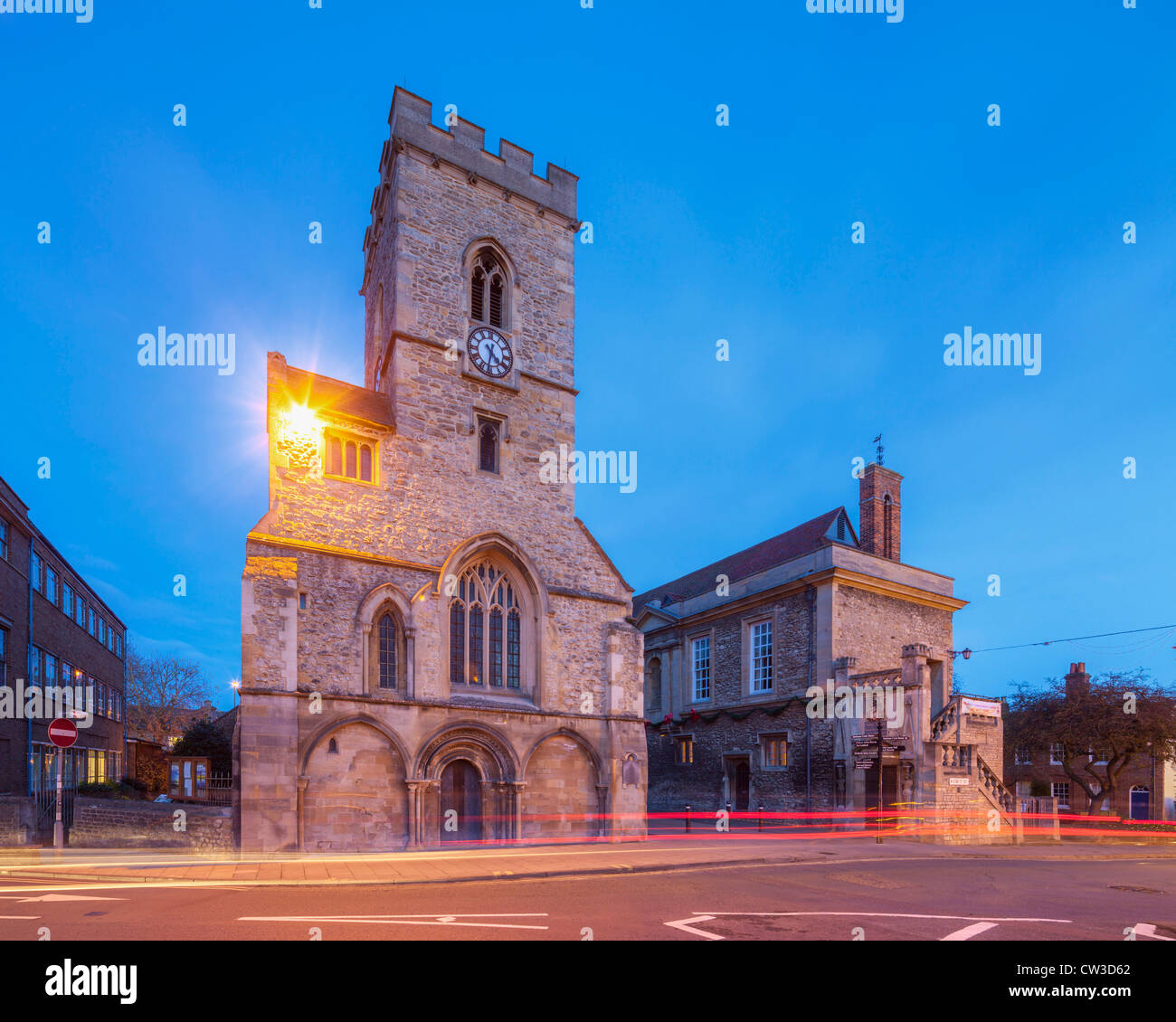 St Nicolas' Chiesa, Abingdon on Thames Foto Stock