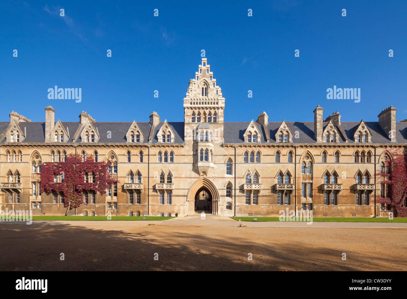 Prato Edificio, Christ Church College di Oxford Foto Stock