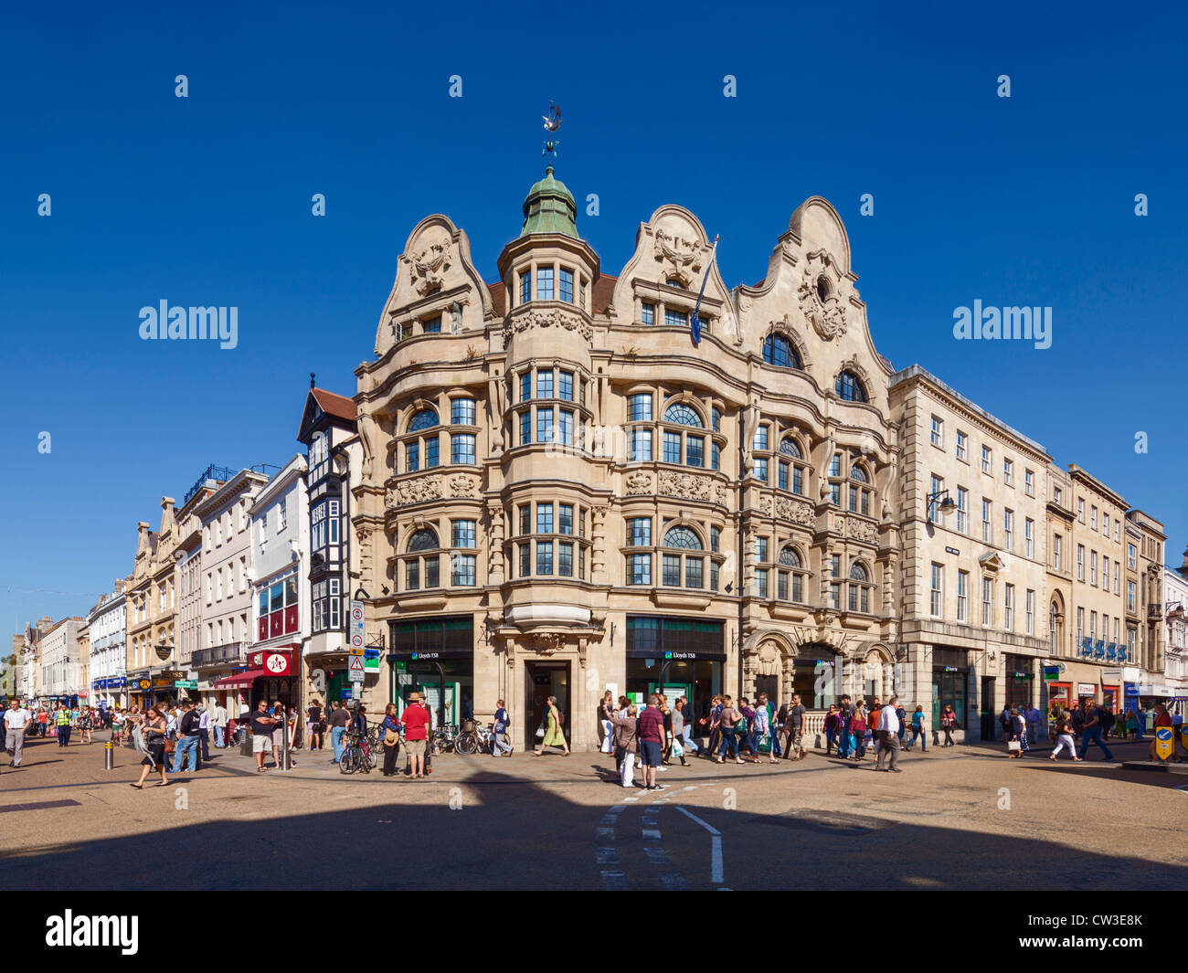 Oxford City Centre Foto Stock