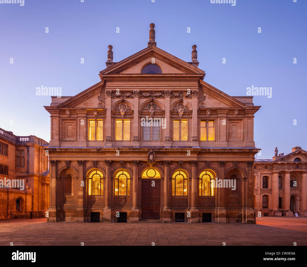 Sheldonian Theatre, Oxford Foto Stock