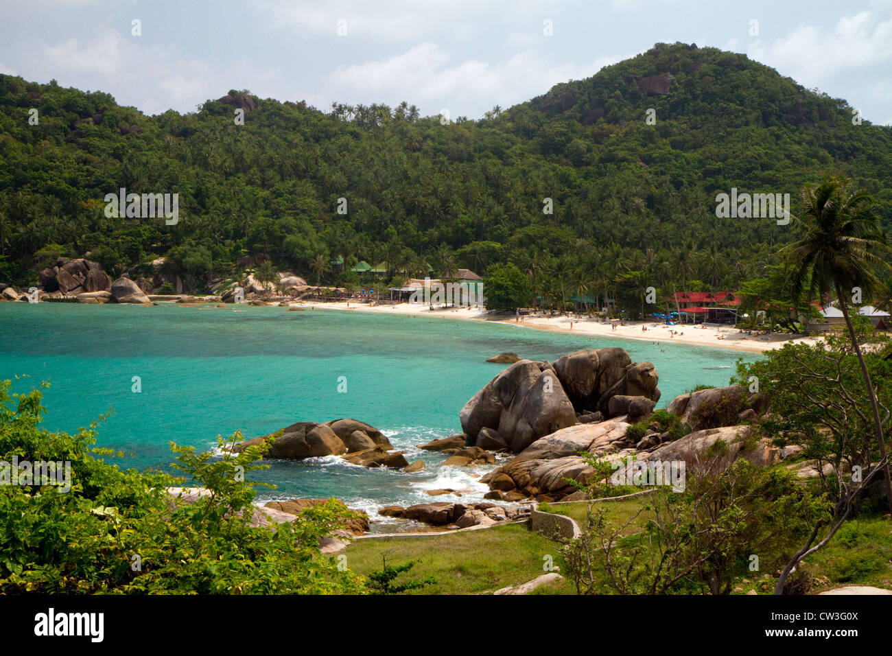 Il Golfo di Thailandia sull isola di Ko Samui, Thailandia. Foto Stock