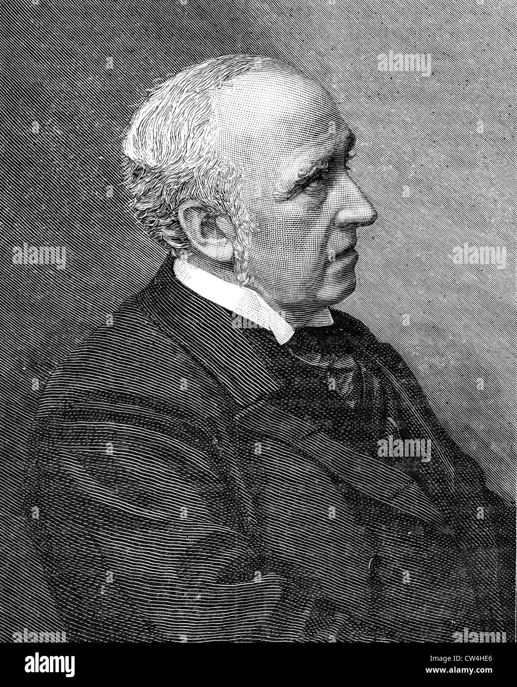 CHARLES RUSSEL, Barone di Russell Killowen (18321-1900) statista irlandese e Lord Chief Justice of England Foto Stock