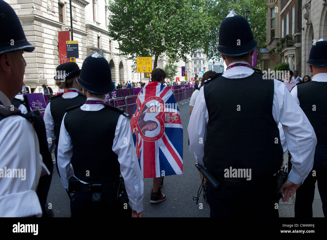 La Metropolitan Police Foto Stock