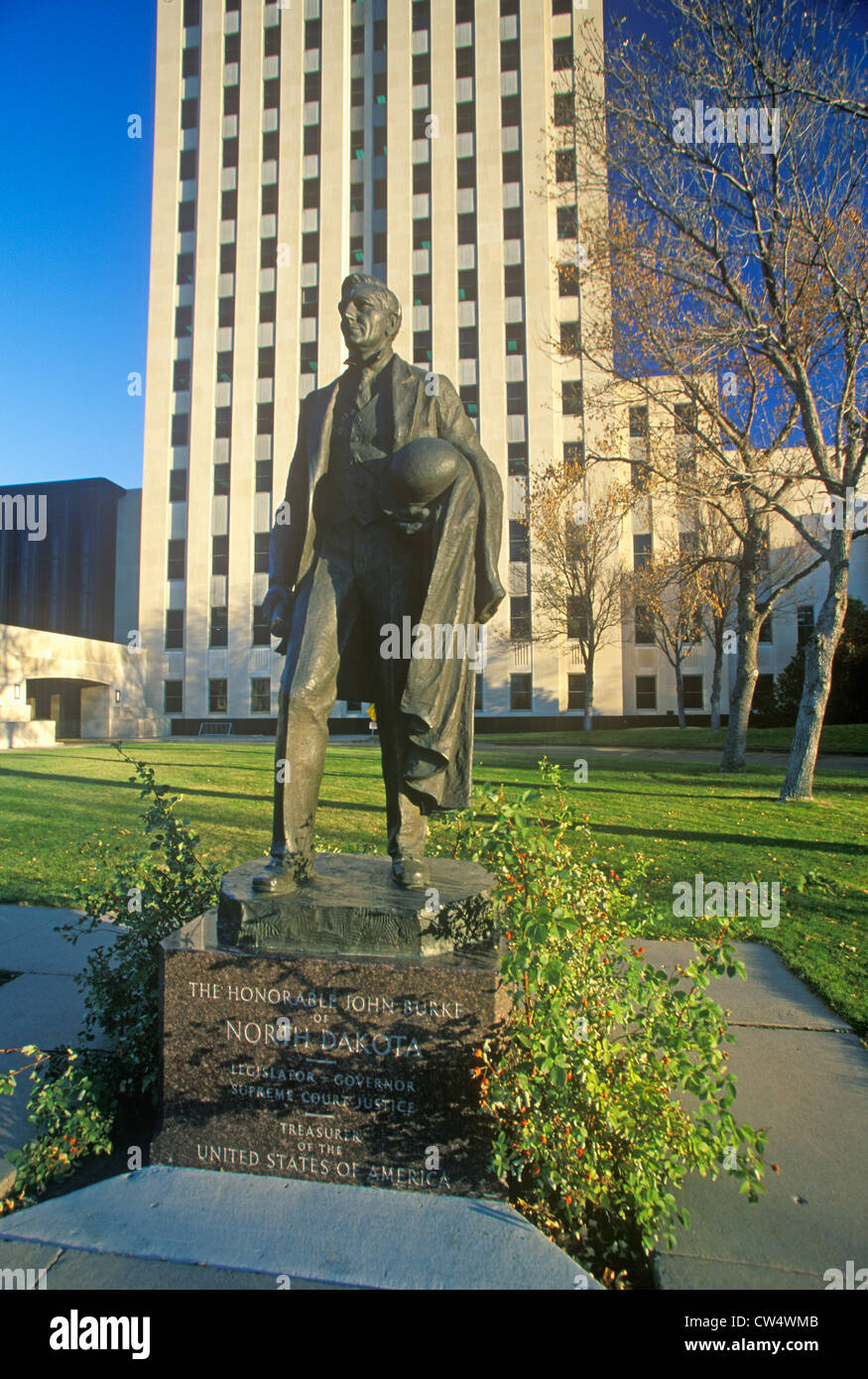 Capitale dello Stato del North Dakota, Bismarck Foto Stock