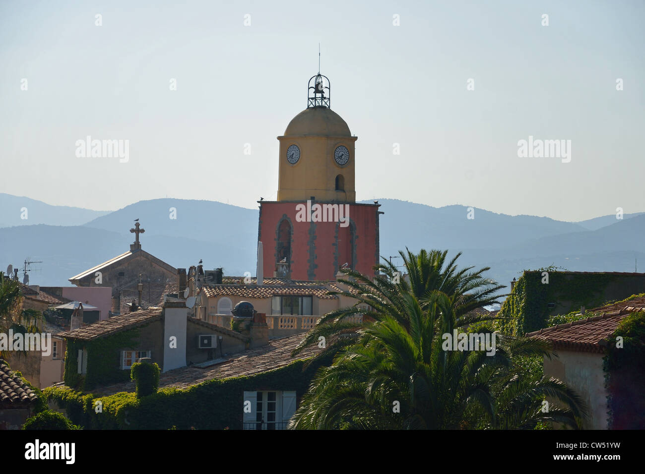 Chiesa di Saint Tropez, Saint-Tropez, Côte d'Azur, Var Dipartimento , Provence-Alpes-Côte d'Azur, in Francia Foto Stock