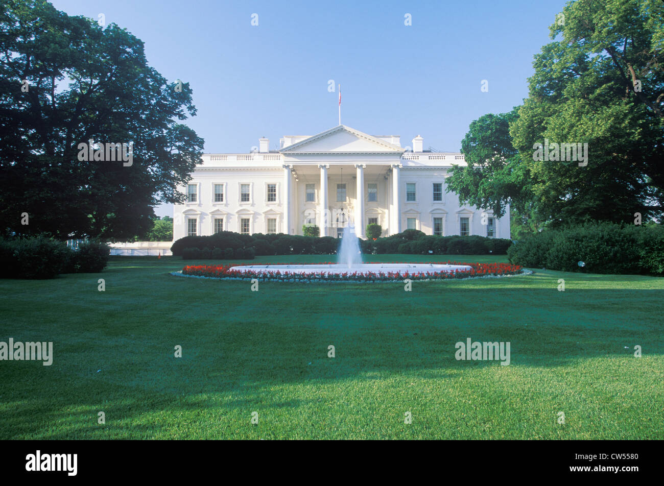 La Casa Bianca di Washington, D.C. Foto Stock