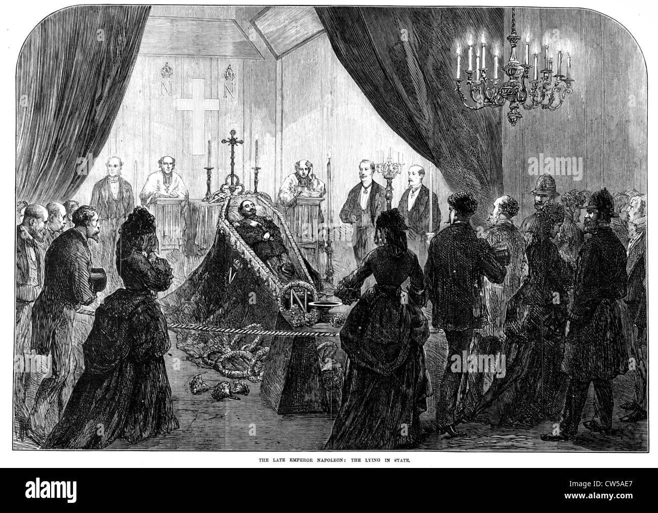 Un porcile di Londra in 'Illustrated London News' Foto Stock