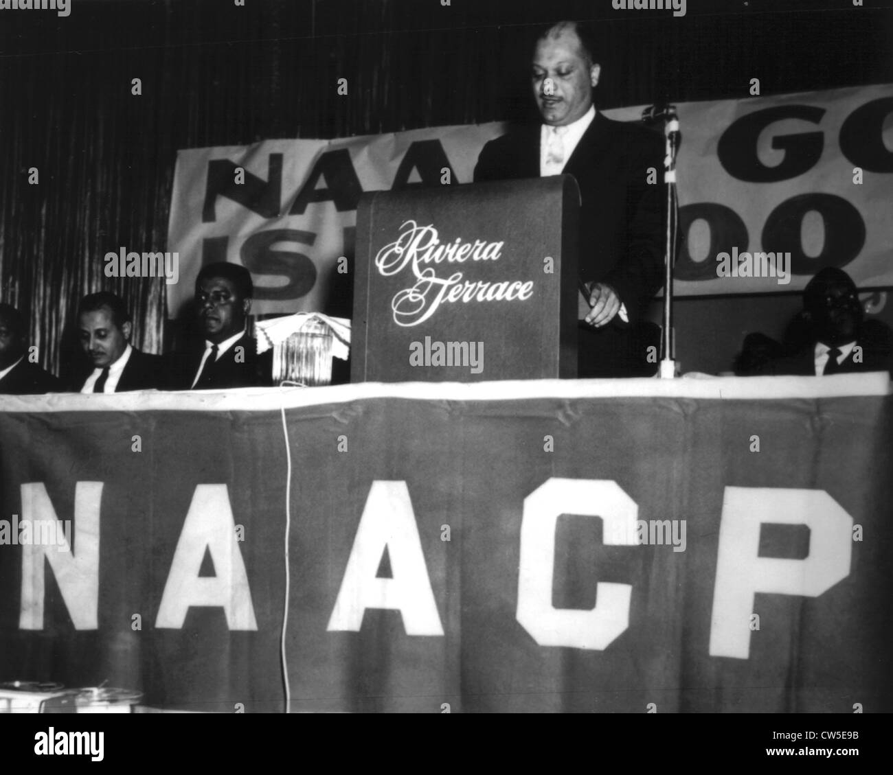 N.A.A.C.P. (Associazione Nazionale per la promozione delle persone di colore) Foto Stock
