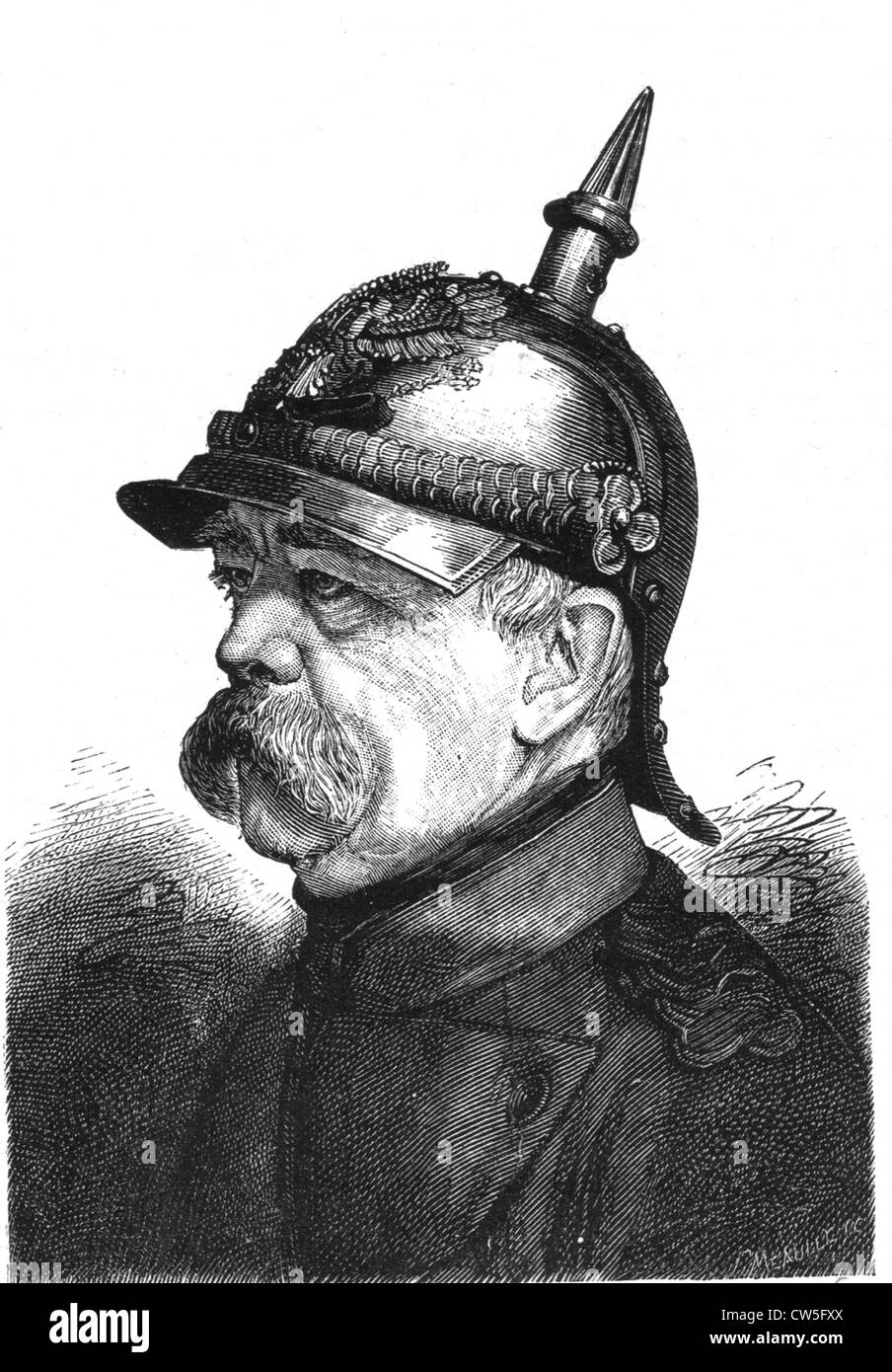 Victor Hugo: "La storia di un crimine" (1851), Bismarck Foto Stock