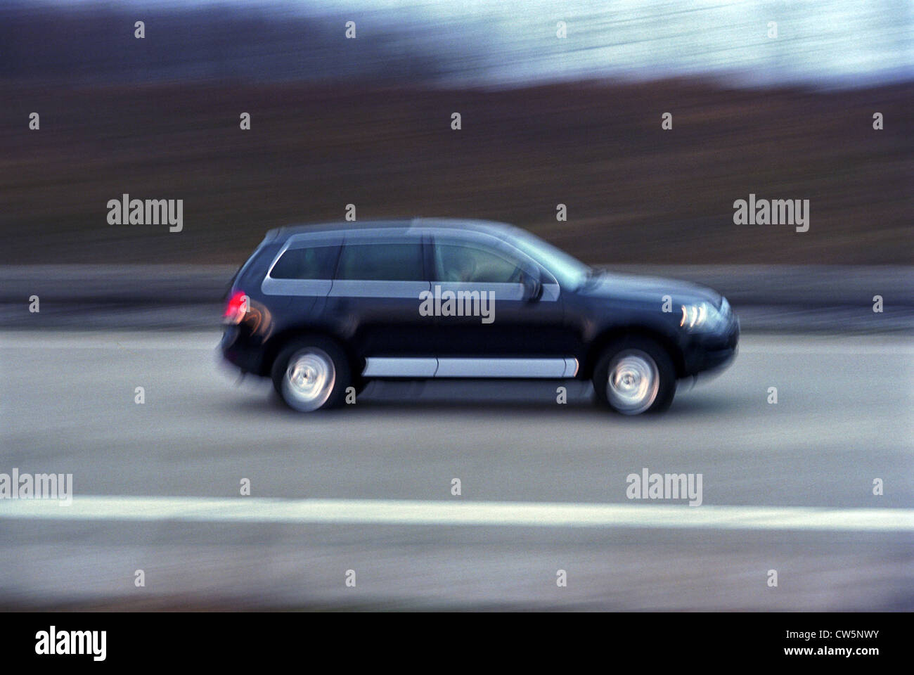 Federal Highway 2 in prossimità Marienborn Foto Stock