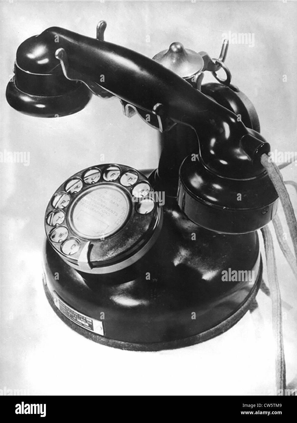 Telefono en la bachelite Foto Stock