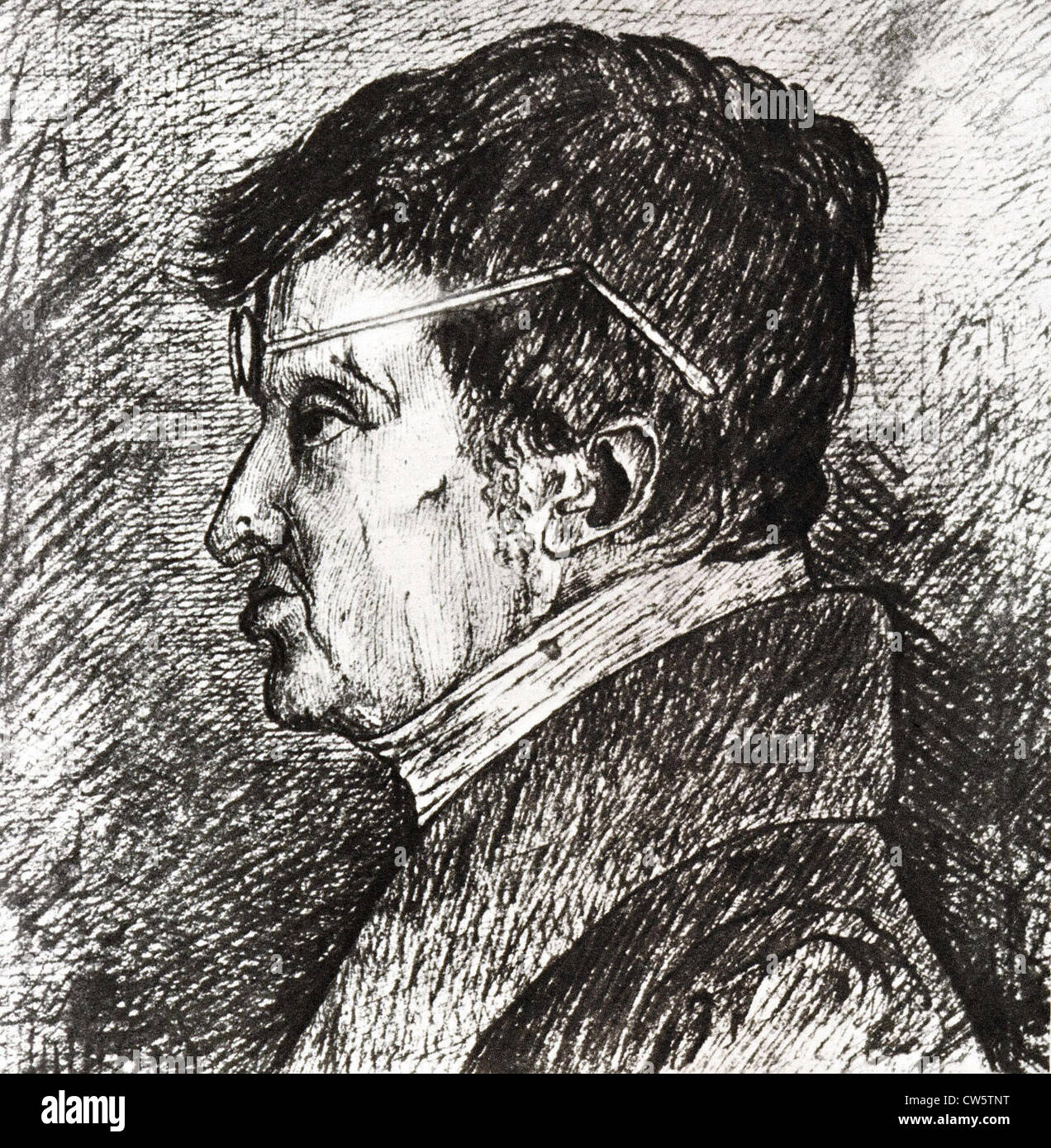 André-Marie Ampère Foto Stock