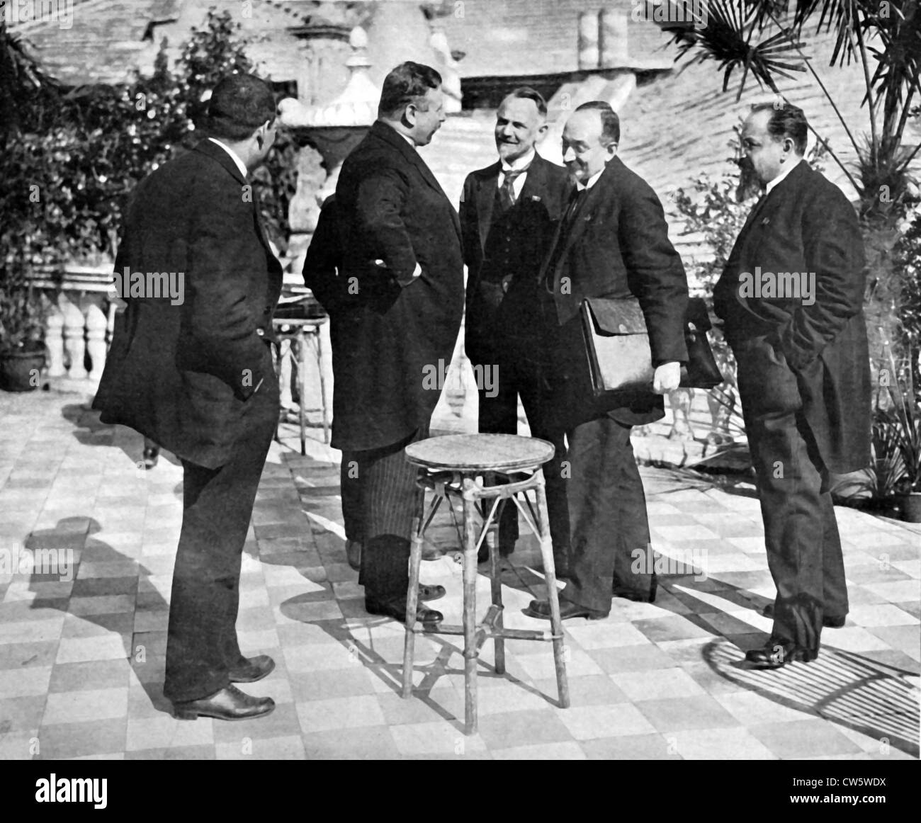 Lega delle Nazioni, conferenza di Genova Foto Stock