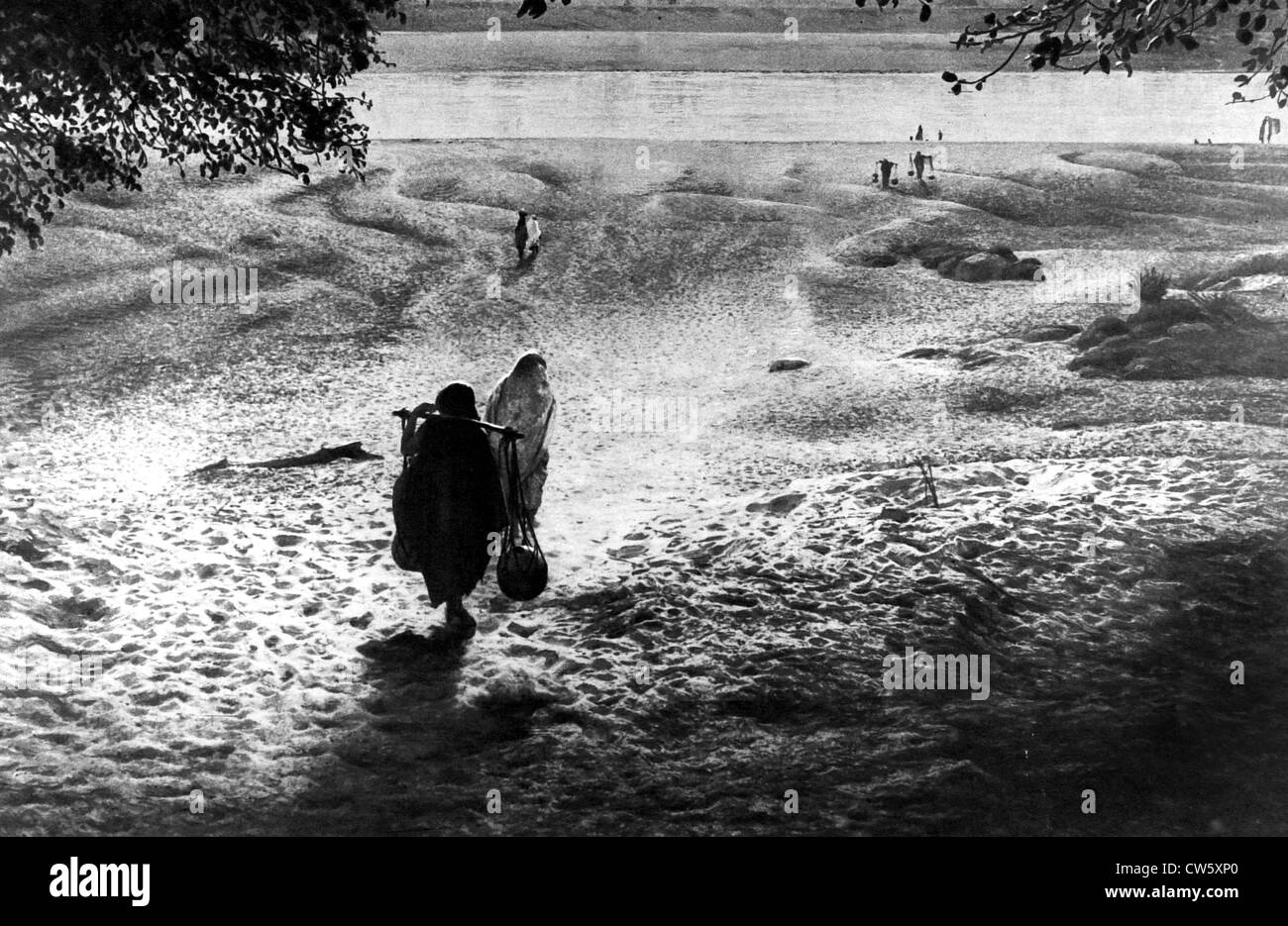 Anglo-egiziana Sudan: il Nilo Blu a Rosaires Foto Stock