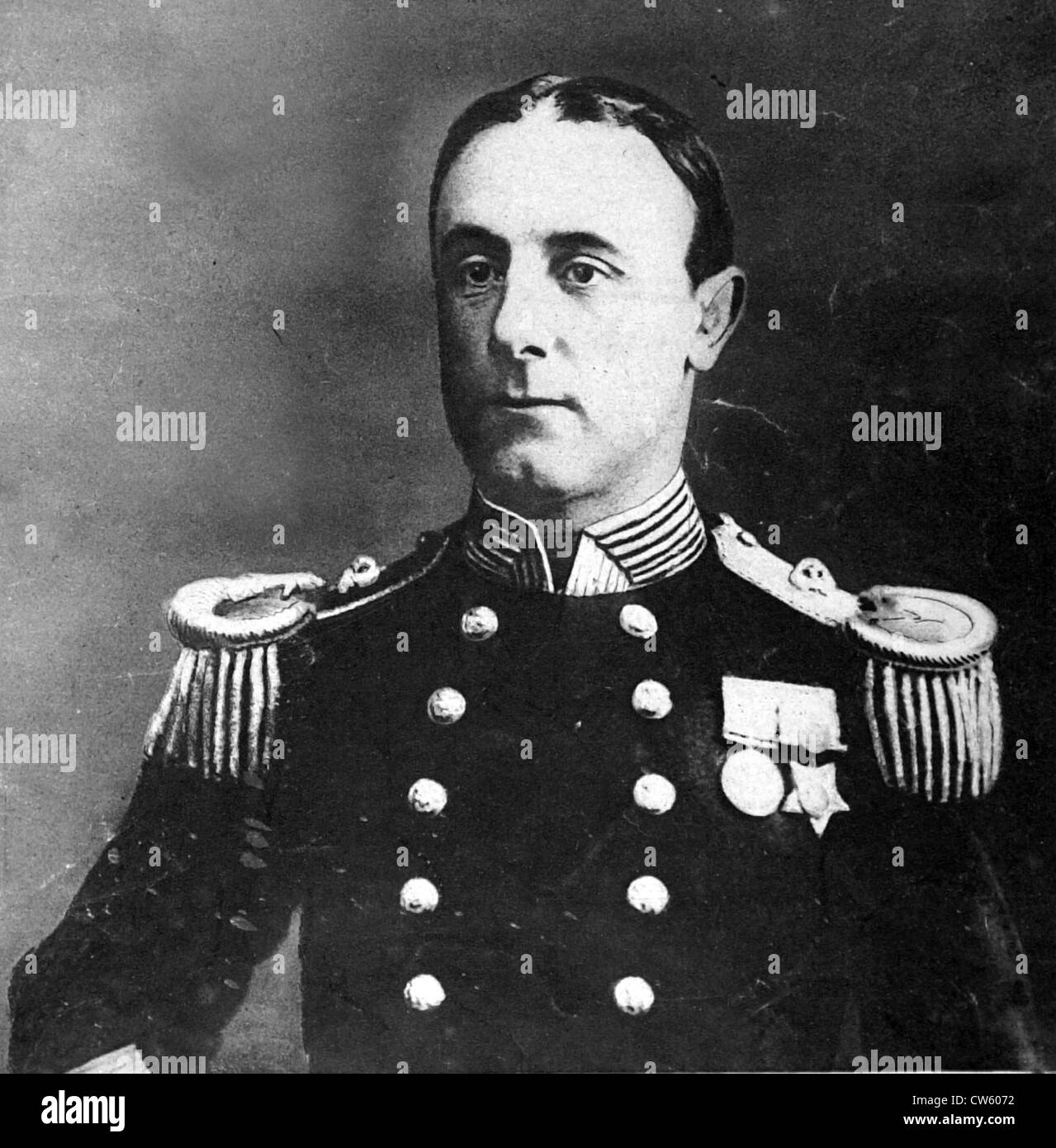 Guerra mondiale I. Ammiraglio Sir John Jellicoe, comandante in capo della flotta inglese (1914) Foto Stock