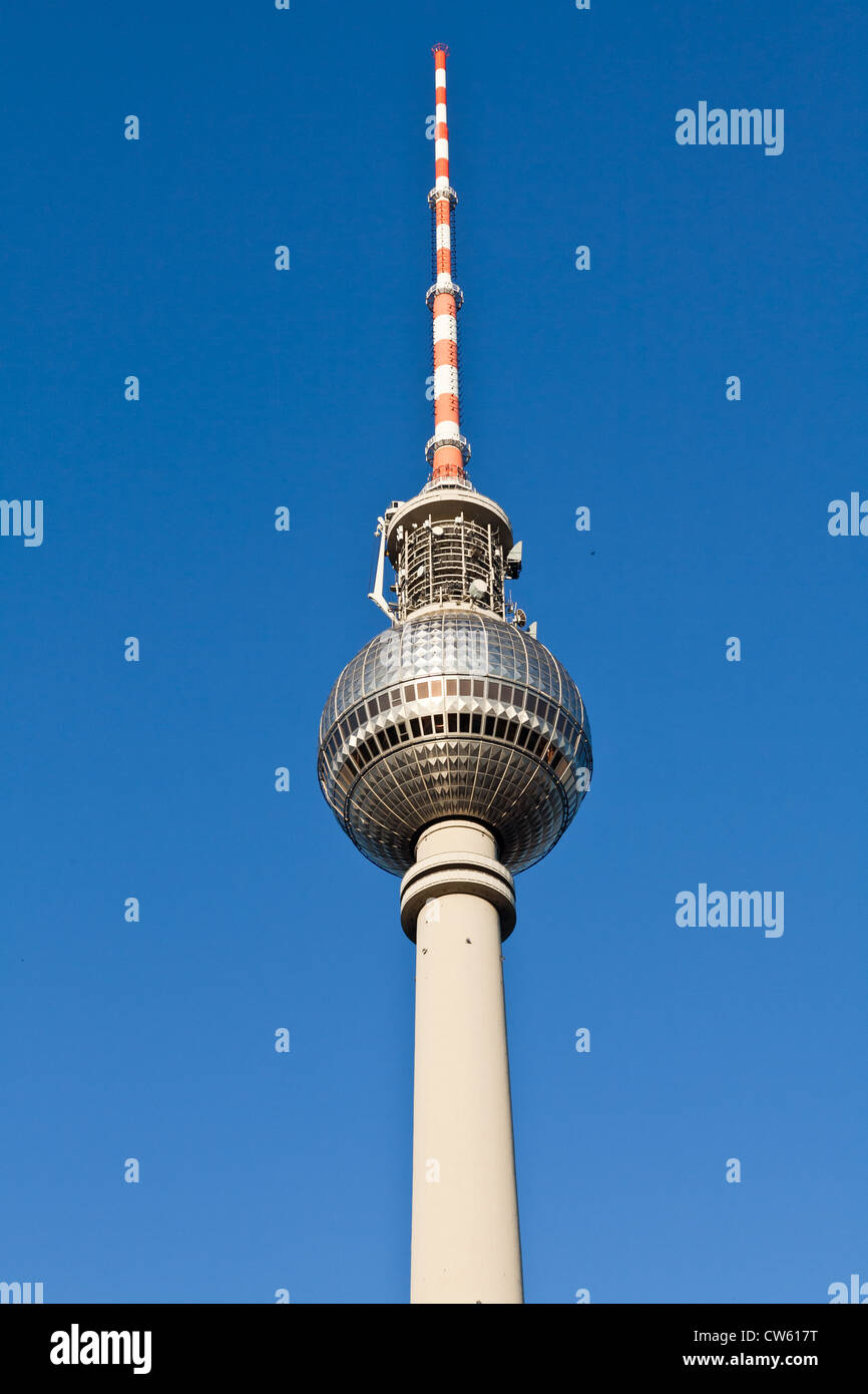 Torre della televisione di Berlino Foto Stock