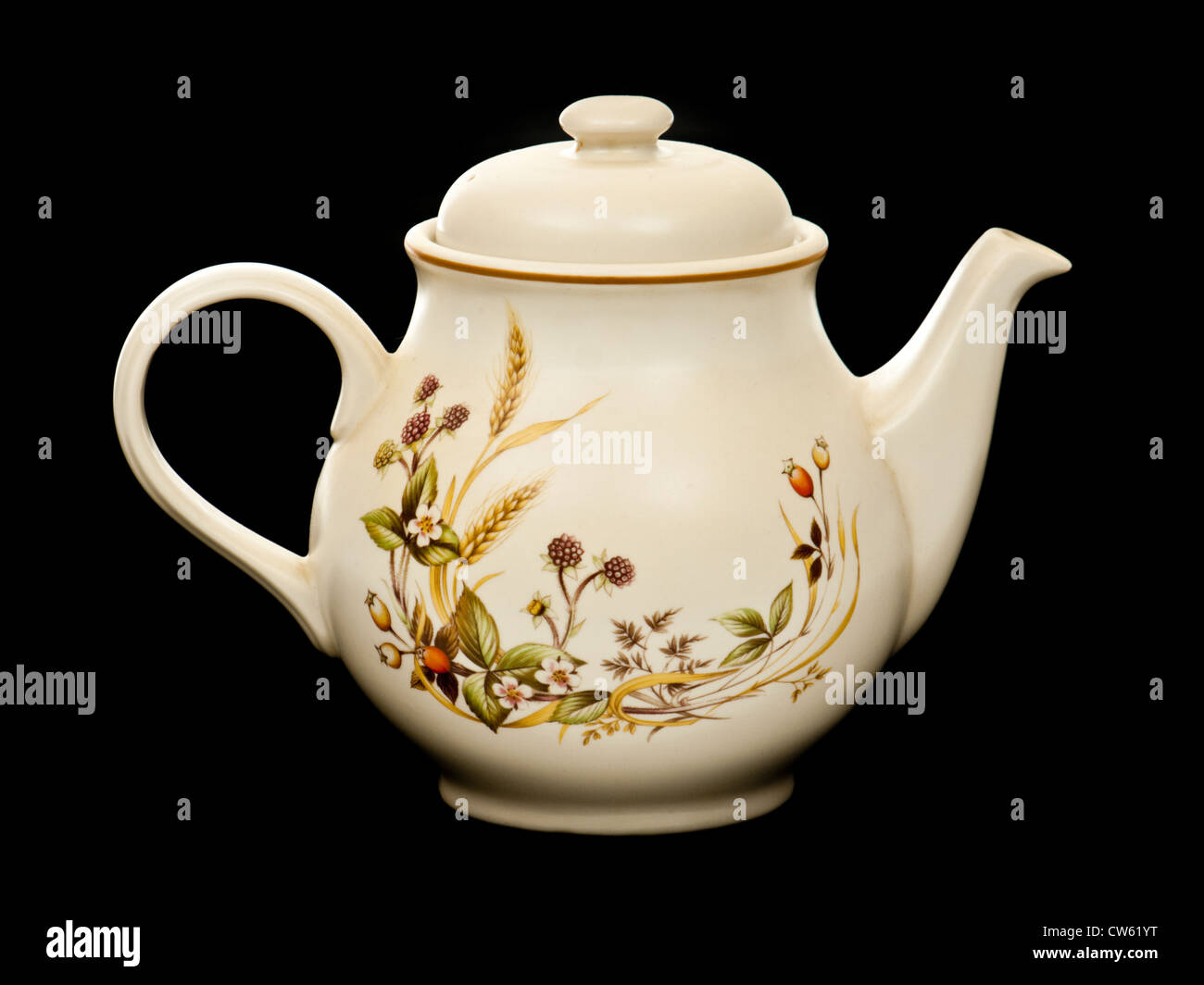 La Marks & Spencer "Harvest" teiera Foto Stock