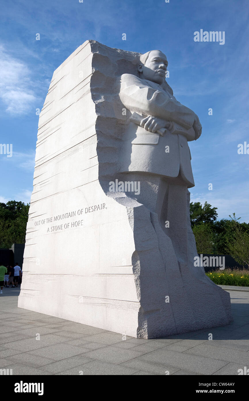 Martin Luther King Memorial, Washington D.C. Foto Stock