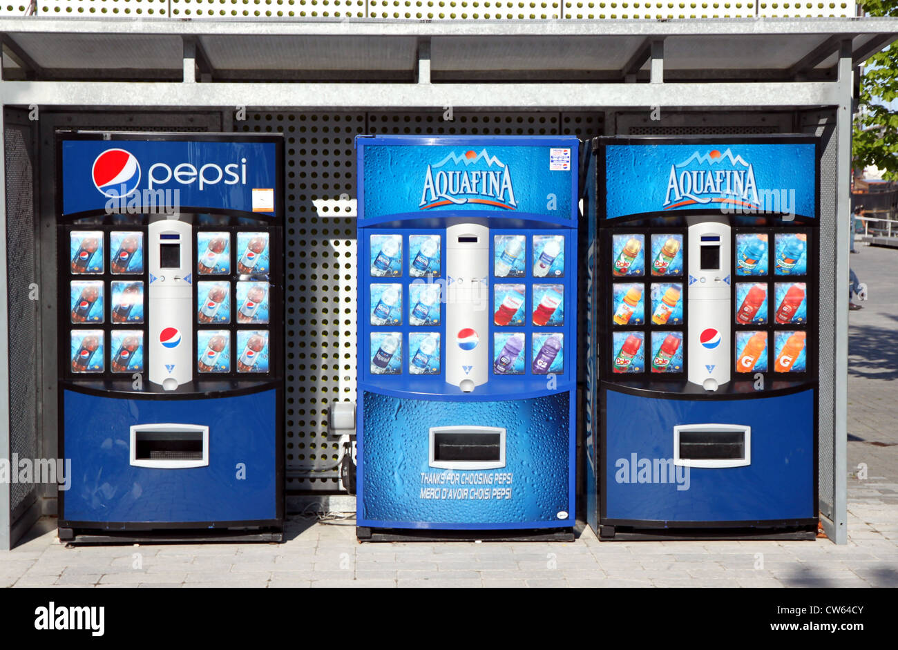 Distributori automatici Foto Stock