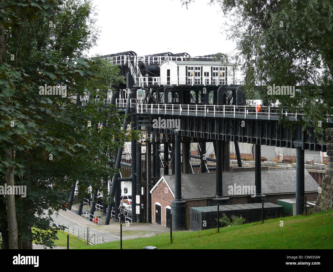 Radlett boat lift Northwich Foto Stock