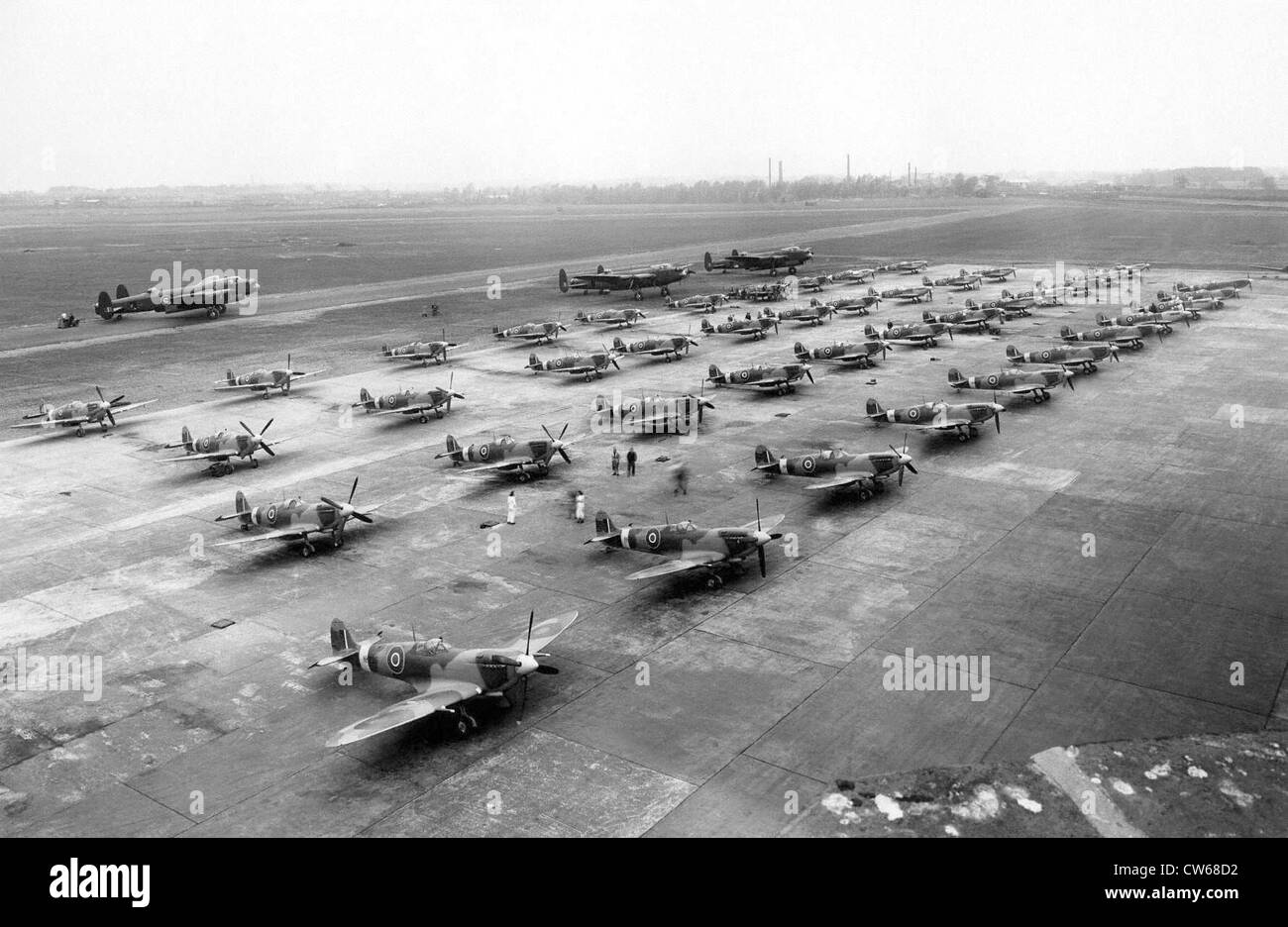 British industria aeronautica, 1943-44. Foto Stock