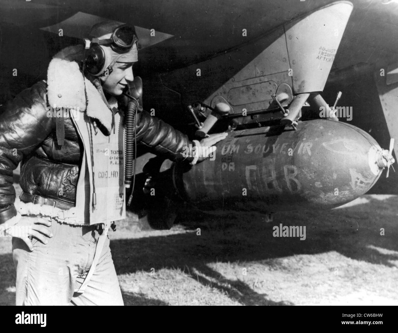 Unità Brasiliane con XII U.S Air Force in Italia (1944) Foto Stock