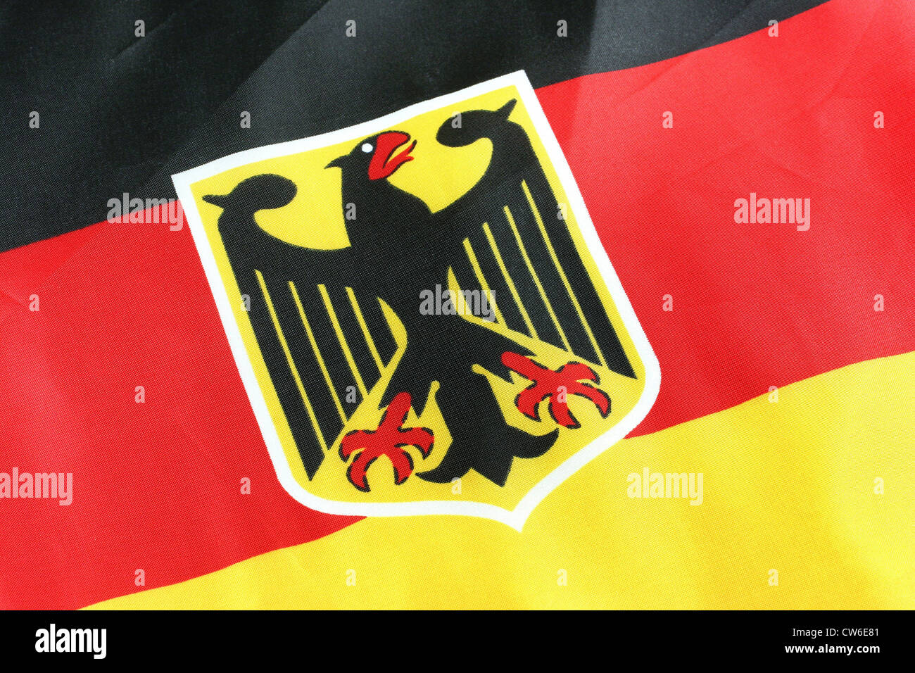 bandiera della Germania Foto Stock